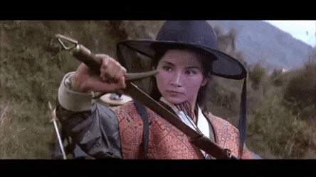 I Know Kung Fu Back Down GIF