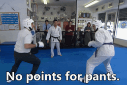 I Know Kung Fu No Points For Pants GIF