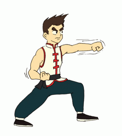 I Know Kung Fu Punches GIF