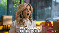 I Know Right I Have Chills GIF