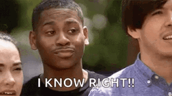 I Know Right Look GIF