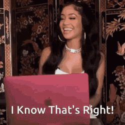 I Know Saweetie Thats Right GIF