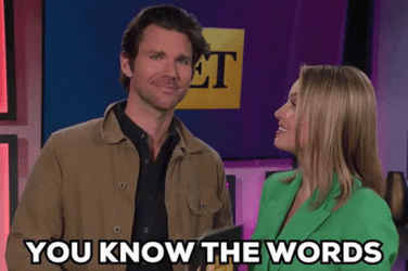 I Know Some Of These Words Kevin McGarry Kayla Wallace GIF