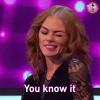 I Know You Know It Wink Sarah Clark GIF