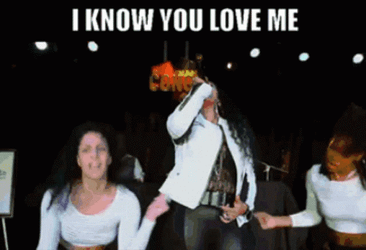 I Know You Love Me Performance GIF