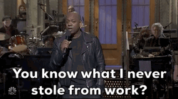 I Learned It From Watching You Dave Chappelle Never Work GIF