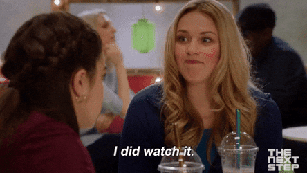I Learned It From Watching You Girl Says Watched It GIF