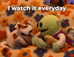 I Learned It From Watching You Mona And Russell GIF