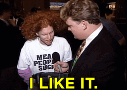 I Like It Readhead Guy Gets Interviewed GIF