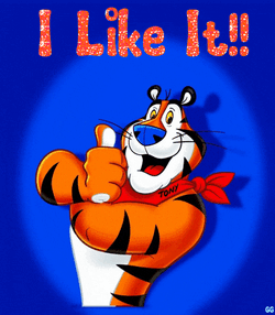I Like It Tony The Tiger GIF