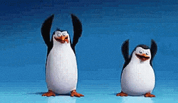 I Like To Move It Move It Dancing Penguin GIF