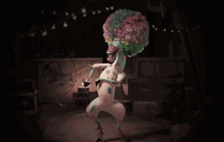 I Like To Move It Move It Dancing Zebra In Costume GIF