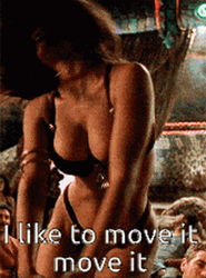 I Like To Move It Move It Sexy Girl IN Bikini GIF