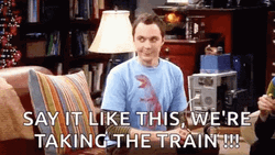 I Like Trains We're Taking The Train GIF