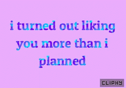 I Like You Quote Glow GIF