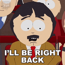 I'll Be Back South Park Randy Marsh GIF
