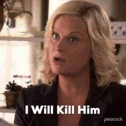 I'll Kill You Amy Poehler GIF