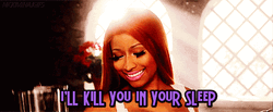 I Ll Kill You Rapper Nicki Minaj GIF