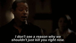 I'll Kill You Terrence Howard Empire GIF