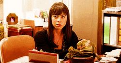 I'll Kill You Threatening With Scissors Aubrey Plaza GIF