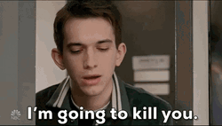 I'll Kill You Young Man Threatens GIF