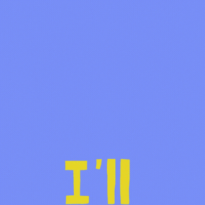 I'll Rise Like The Day Poster Blue Background GIF