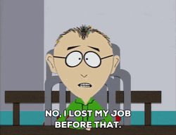 I Lost My Job South Park Mr Mackey GIF