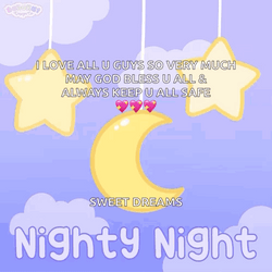 I Love All U Guys Nighty Night GIF