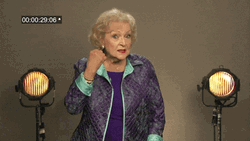 I Love Betty White Don't Mess With Her GIF