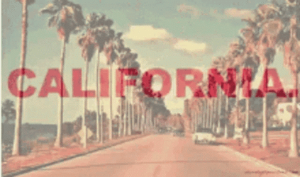 I Love California Palms La GIF