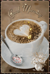 I Love Coffee Good Morning  GIF