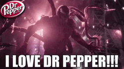 I Love Dr Pepper Venom Shouting GIF
