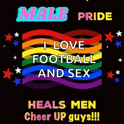 I Love Football And Sex Poster GIF