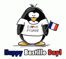 I Love France Happy Bastille Day GIF