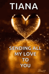 I Love Gold Sending Love GIF