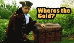 I Love Gold Where's The Gold Treasure GIF