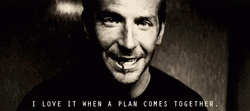 I Love It When A Plan Comes Together Bradley Cooper GIF