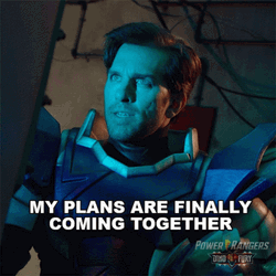 I Love It When A Plan Comes Together Power Rangers GIF