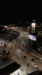 I Love La Busy City Night GIF