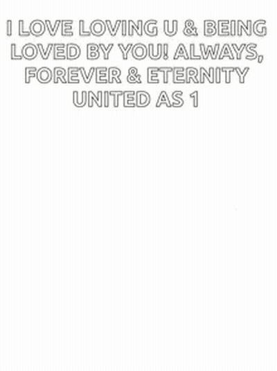 I Love Loving U And Being Loved Forever United As 1 GIF