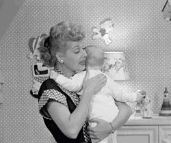I Love Lucy Babysitting Season 2 GIF