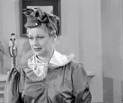 I Love Lucy Season 2 Crying GIF