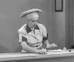 I Love Lucy Season 2 Eating GIF