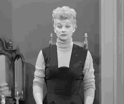 I Love Lucy Self Confidence GIF