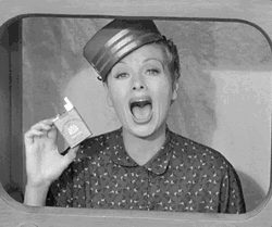 I Love Lucy Shocked Season 1 GIF