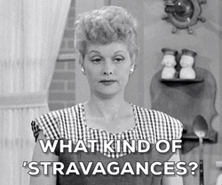 I Love Lucy What Kind Of Stravagance GIF