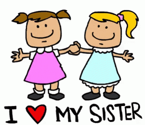 I Love My Beautiful Sister Day GIF