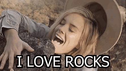 I Love Rocks Geology GIF