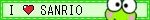 I Love Sanrio Keroppi GIF