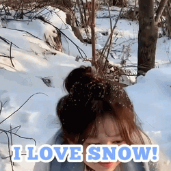 I Love Snowfall GIF